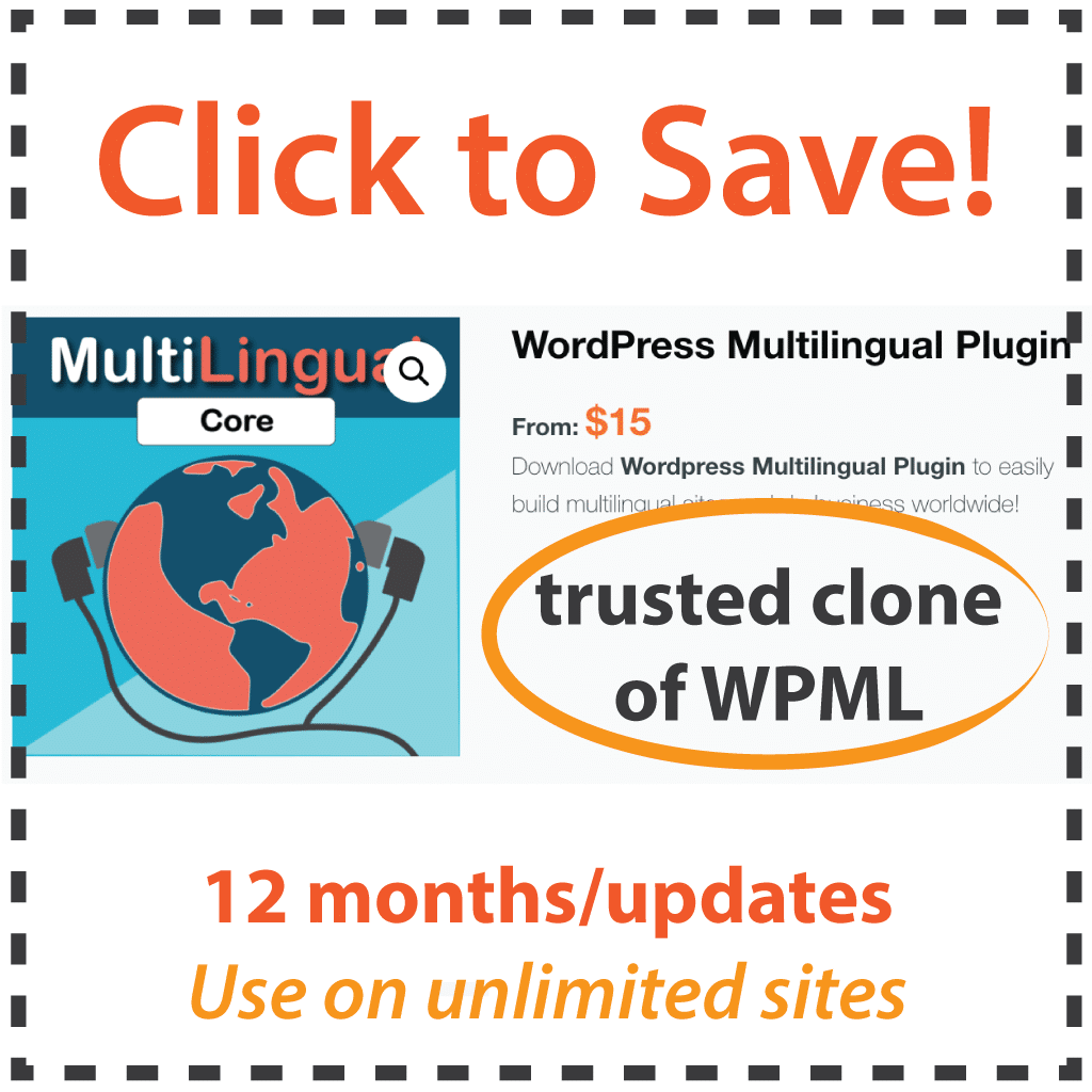 WPML Discount Code