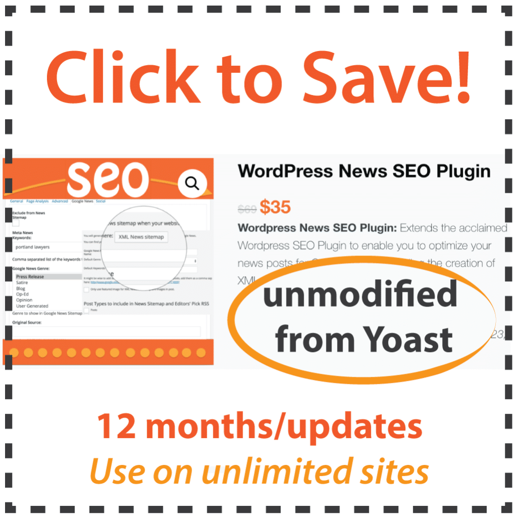 Yoast News SEO Plugin Discount Code? Download it for 50 less!
